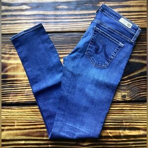 Ag Adriano Goldschmied The Stilt Cigarette Leg Size 27R